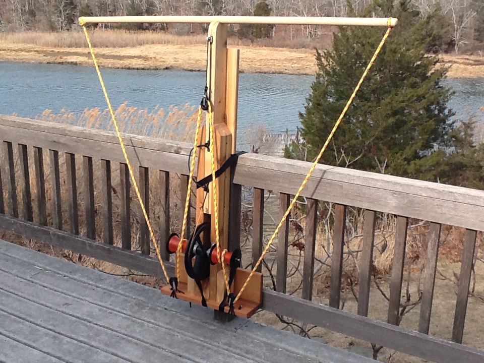 Kayak trainer machine